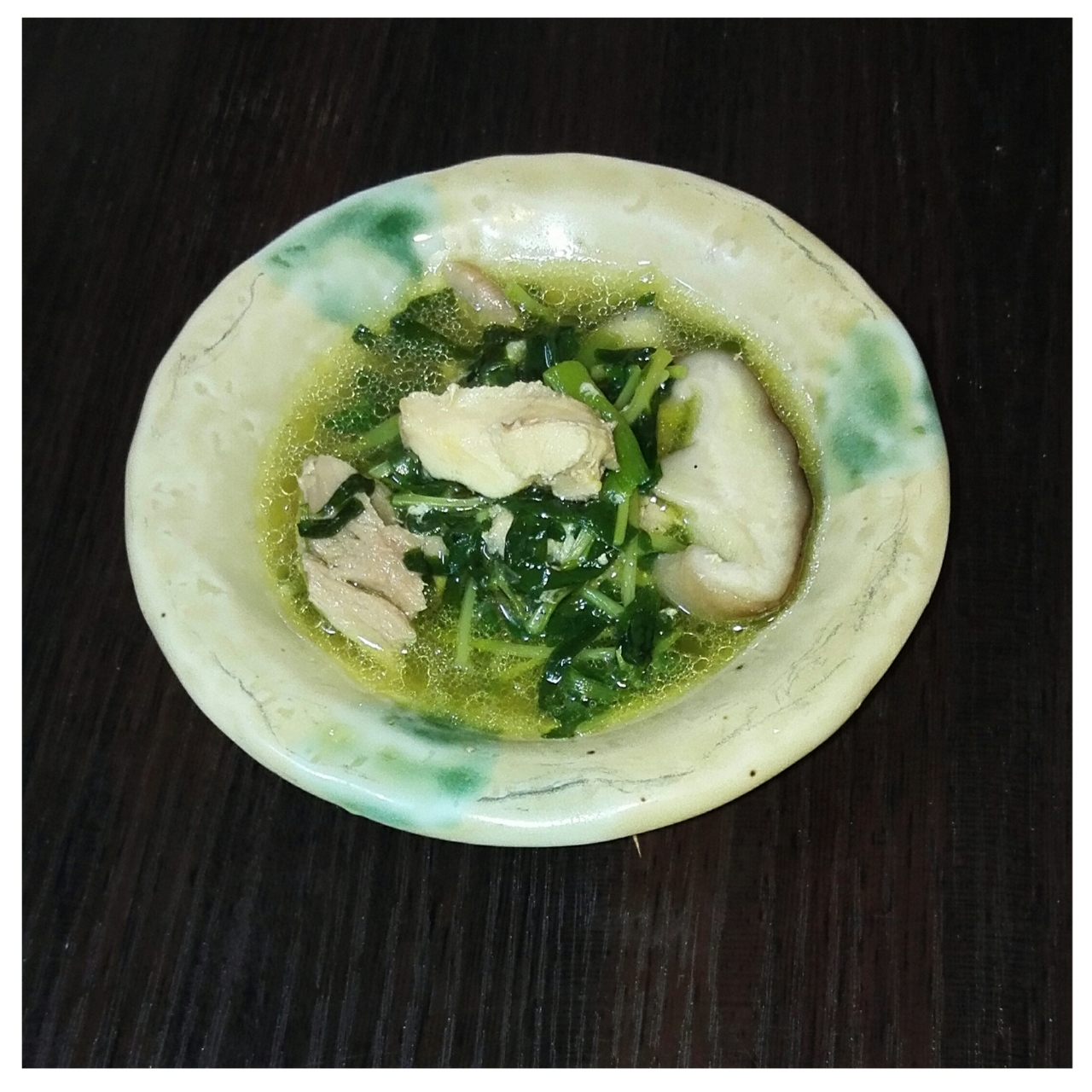 鶏・野菜の中華風スープ