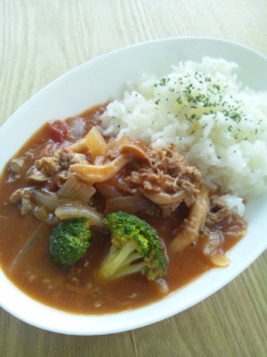 ハヤシライス☆ルウもデミ缶もなしで