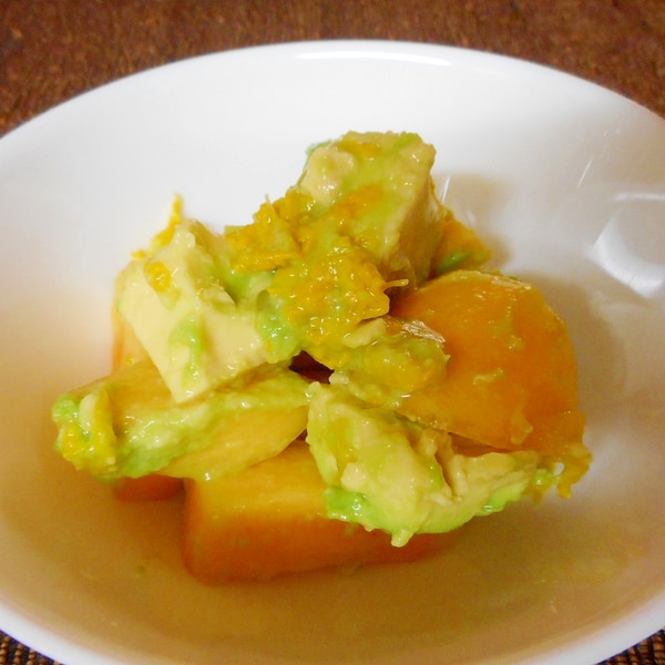 柿とアボカドの菊花和え レシピ 作り方 By Mococo05 楽天レシピ 柿とアボカドの菊花和え レシピ 作り方 By Mococo05 楽天レシピ