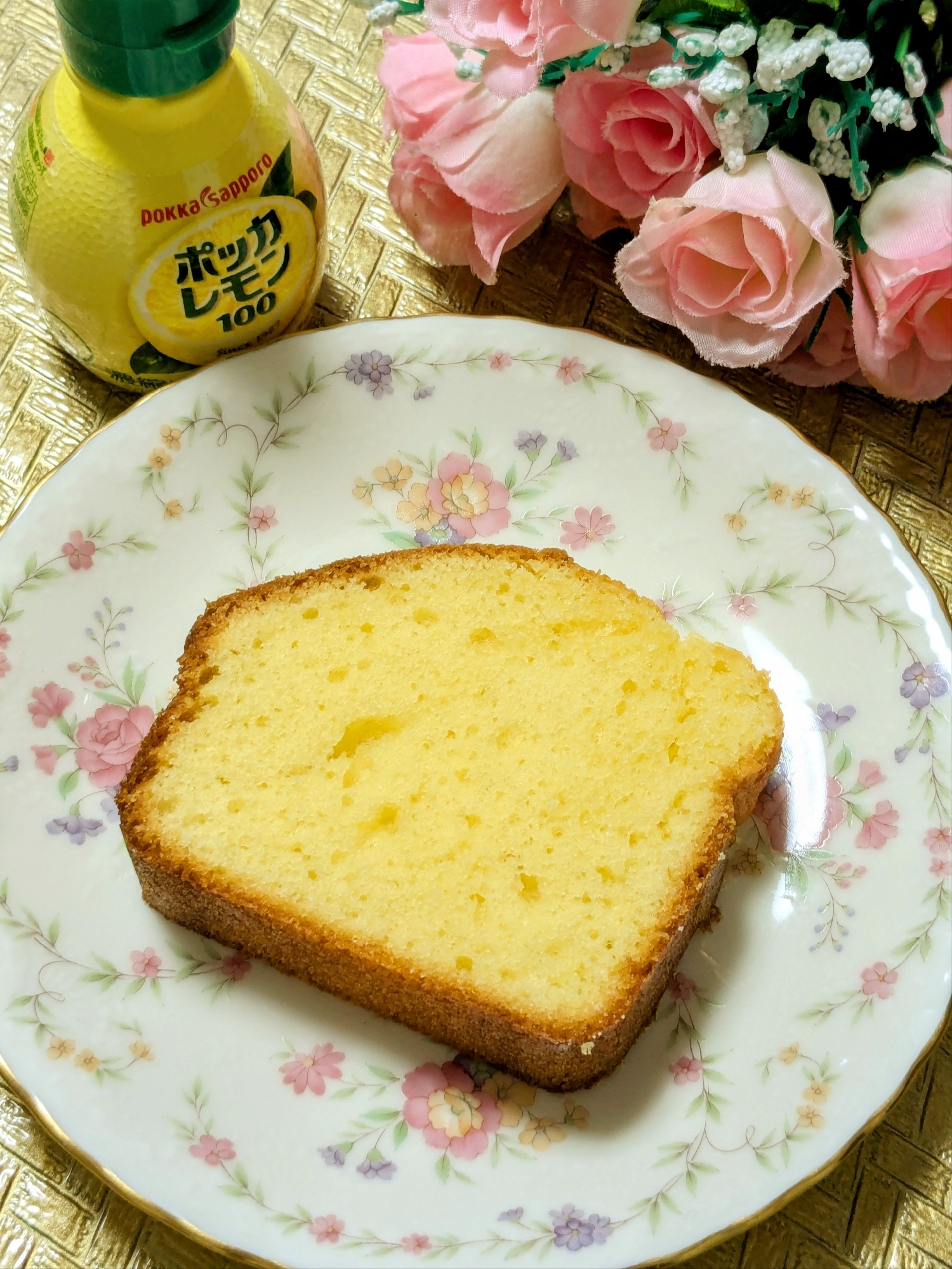 ポッカレモンで♡〜レモンケーキ〜