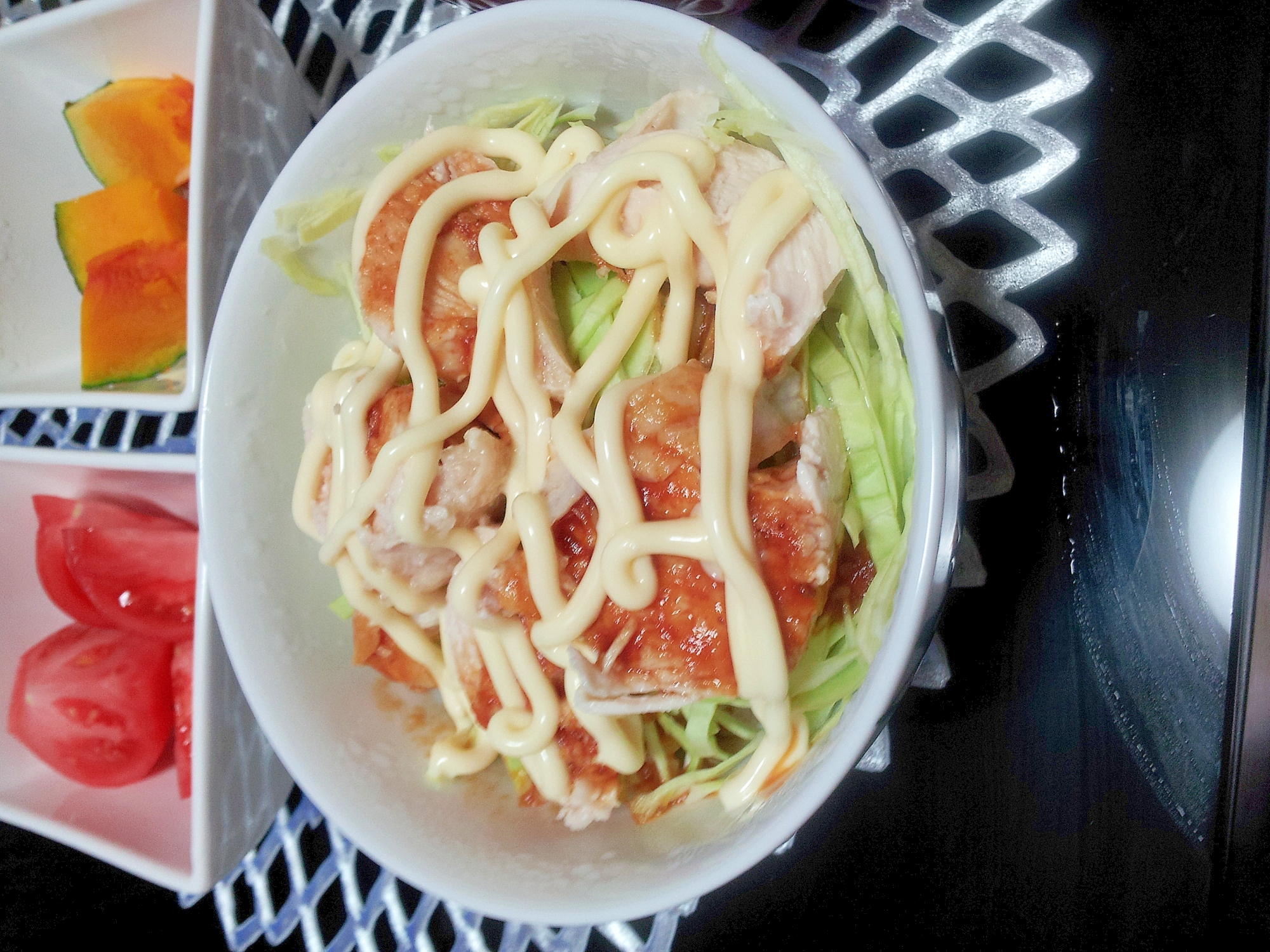 ★簡単手抜き！ご飯がすすむ鳥ハム丼★