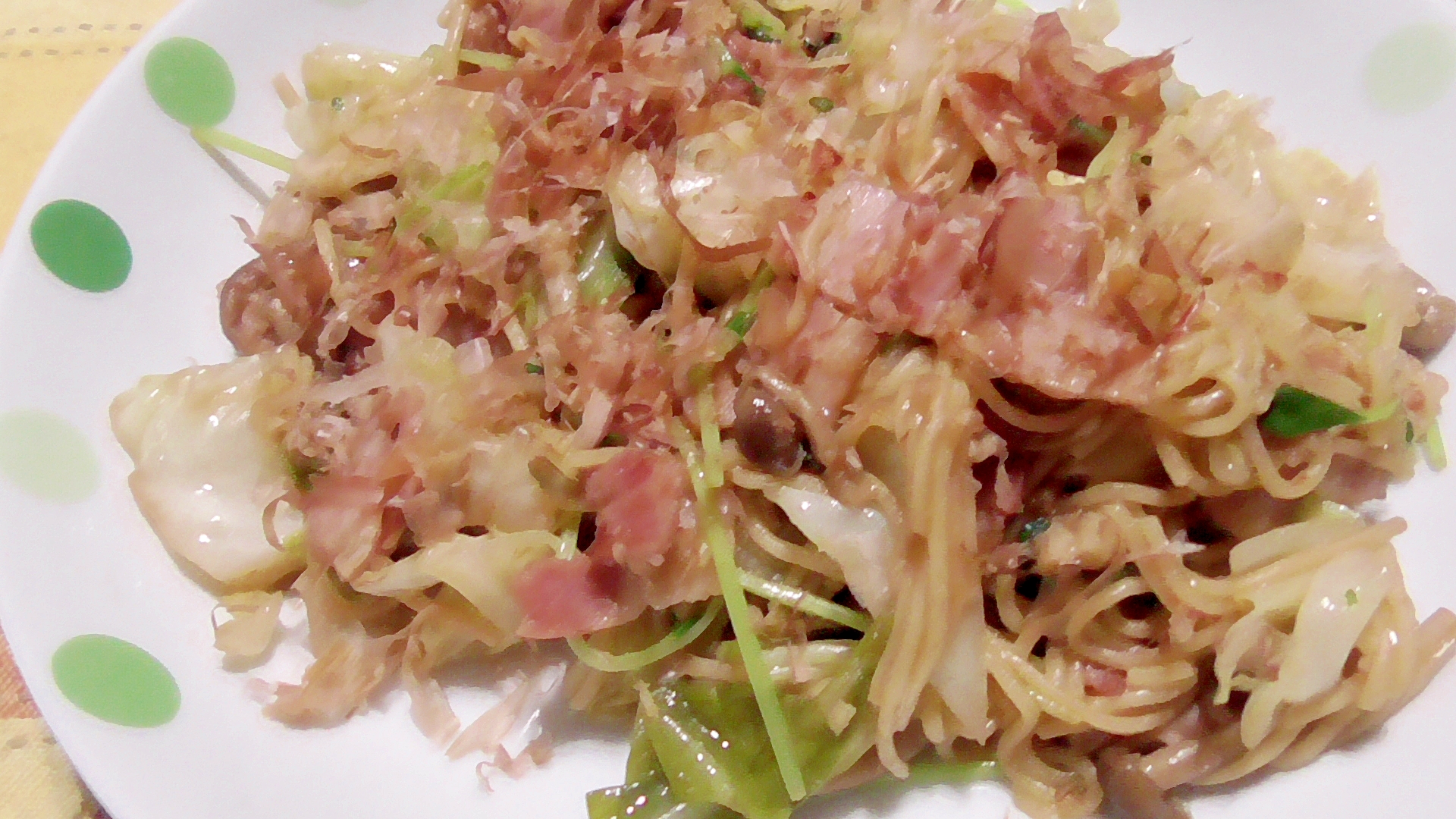 糖質ゼロ麺の焼きそば