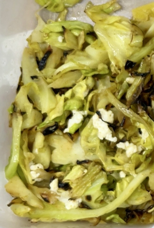 キャベツのカレー炒め