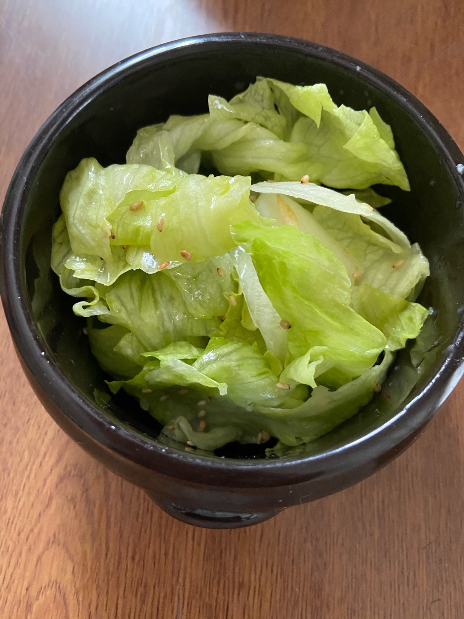 レタスの中華和え