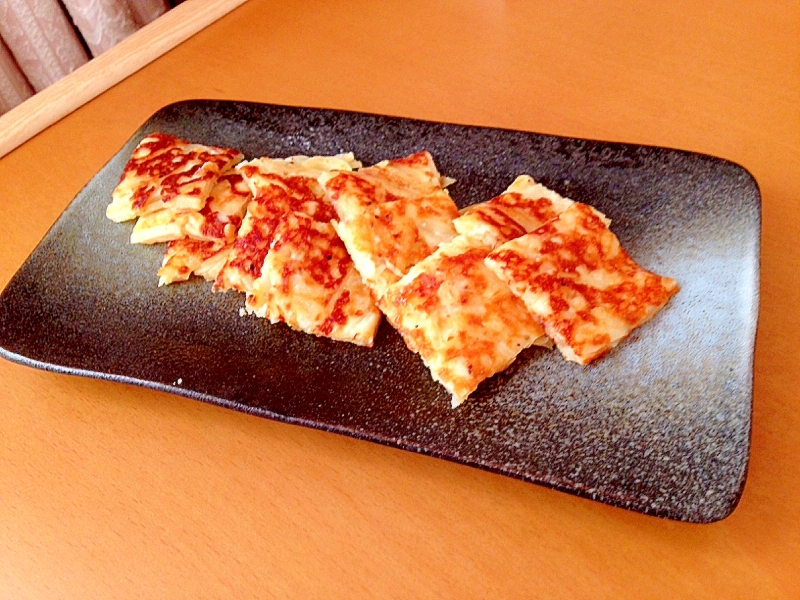 ジャガチーズ煎餅(´･Д･)」ガーリック味