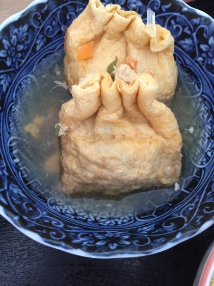 レンジで簡単( ˘ᵕ˘ )巾着たまご