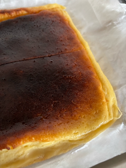 ヨーグルトとHMで超簡単濃厚チーズケーキ
