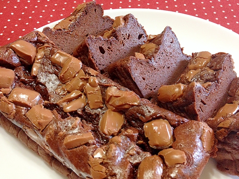 豆腐de ノンオイル チョコパウンドケーキ レシピ 作り方 By 栗皮茶 楽天レシピ