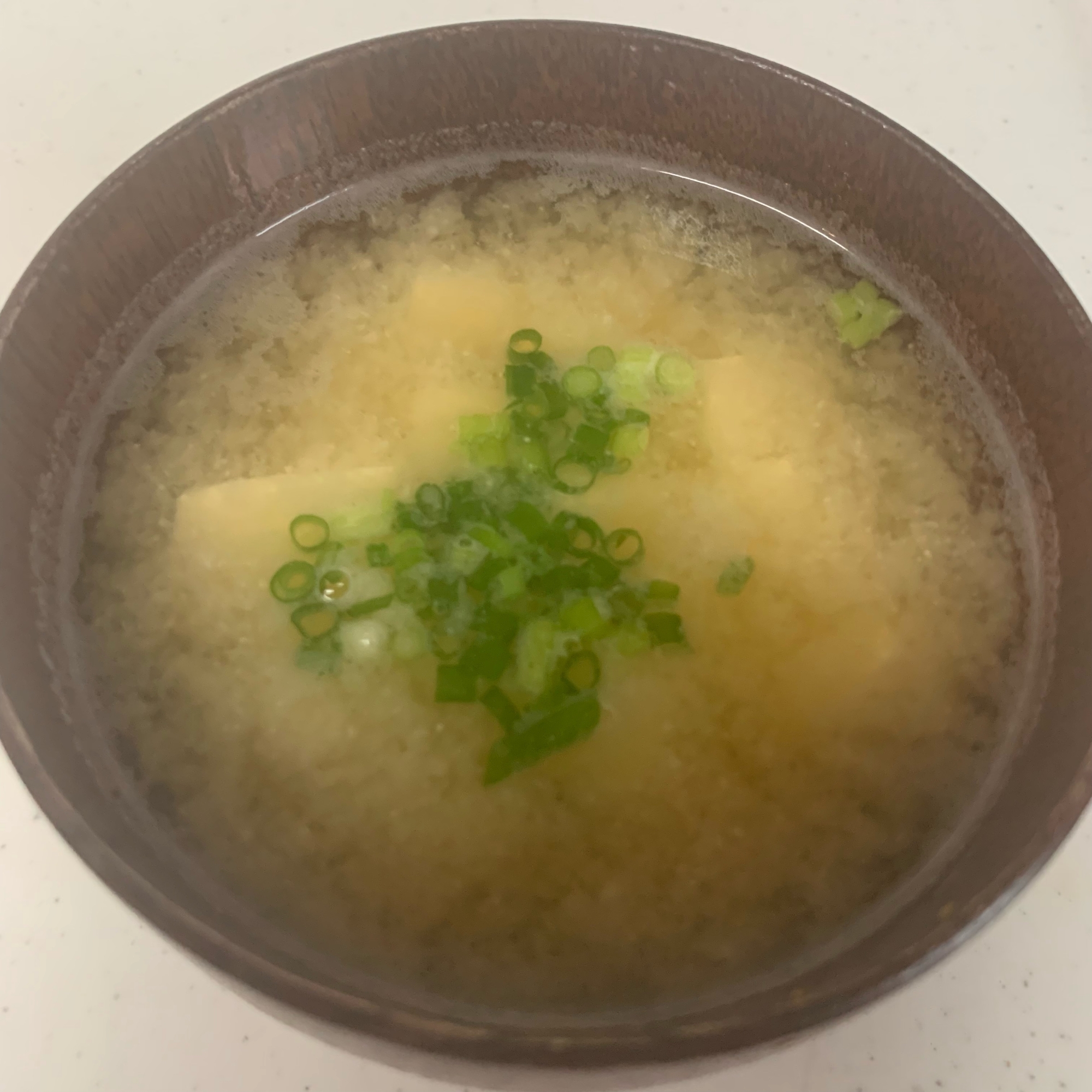 定番！豆腐のみそ汁