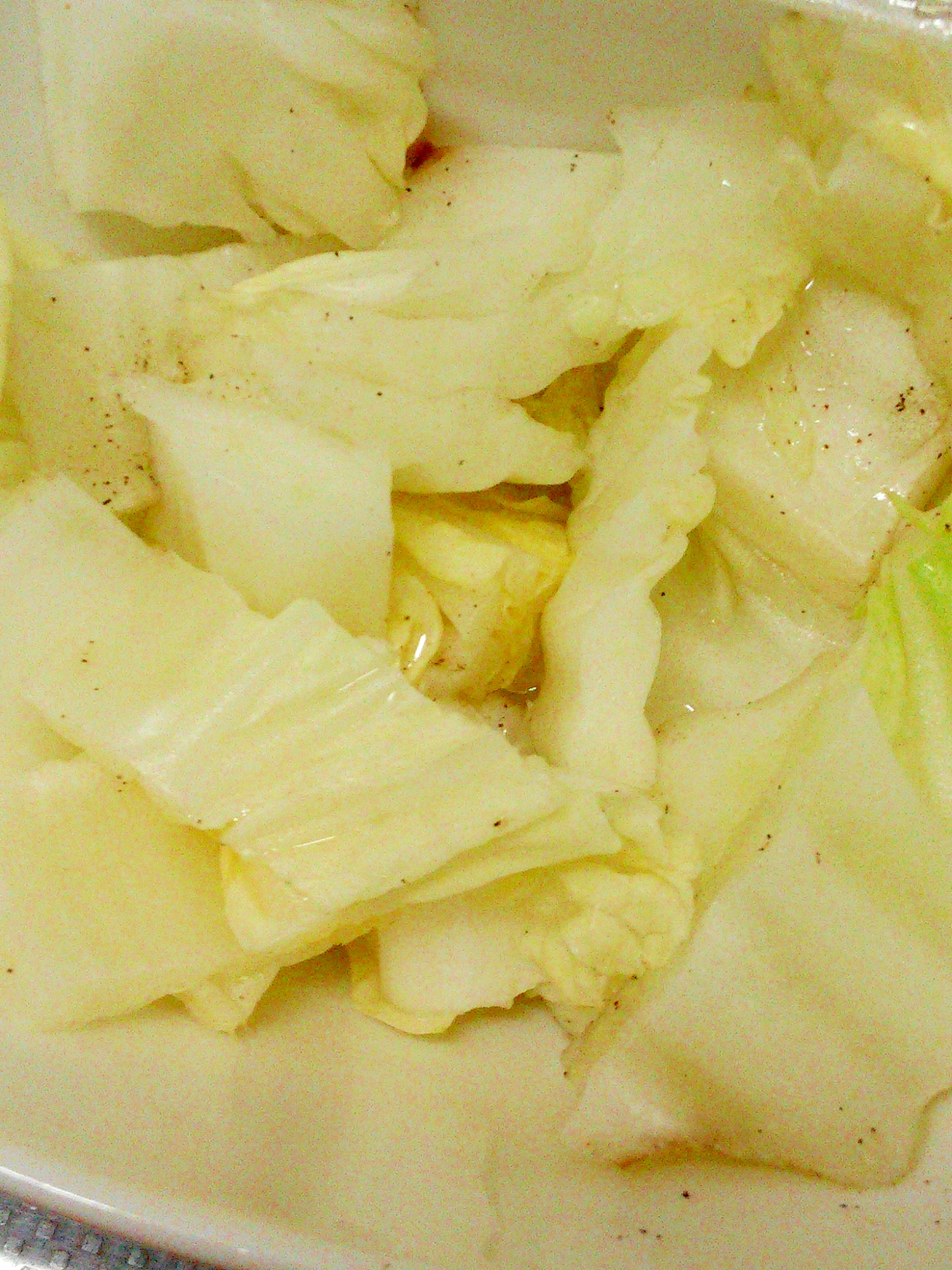 レンジで時短 簡単温野菜 しっとり白菜ホットサラダ レシピ 作り方 By みずたまsweet 楽天レシピ