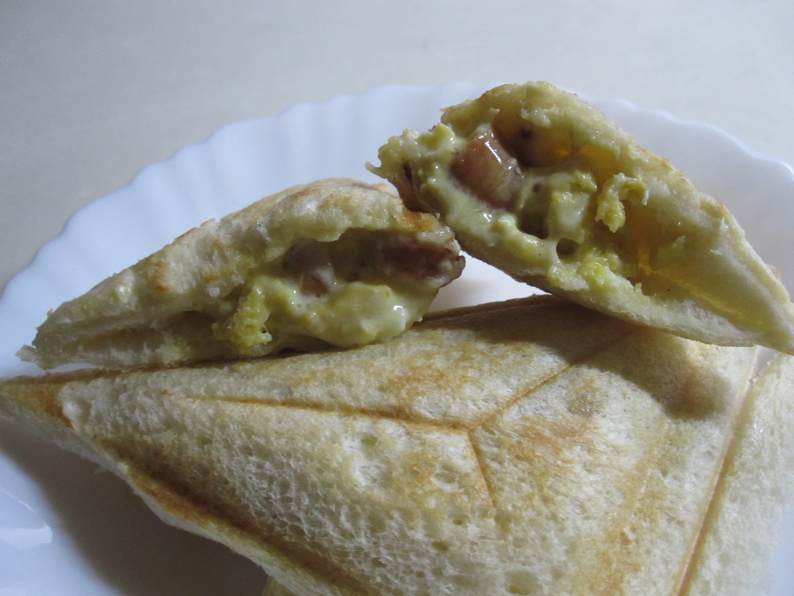 ビタントニオで我が家の定番ホットサンド レシピ 作り方 By カモミールa 楽天レシピ