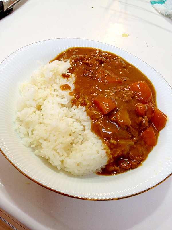 ひき肉と白菜のカレー