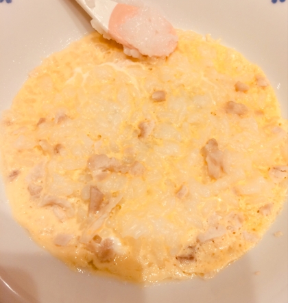レンジで手づかみ離乳食 卵ごはん レシピ 作り方 By はっぴーライフ 楽天レシピ