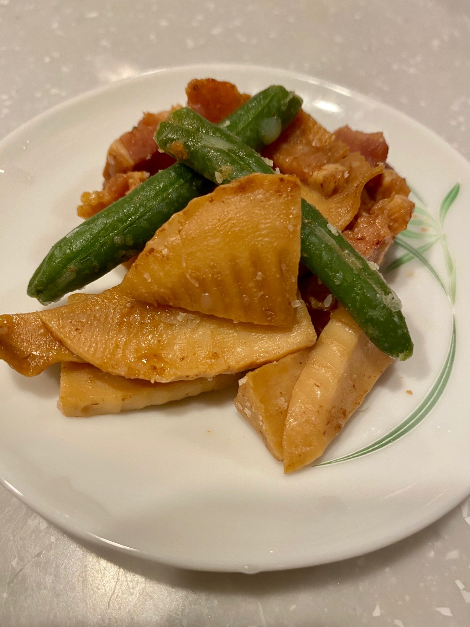 簡単夕飯のおかずに たけのことベーコンのバター炒め レシピ 作り方 By 居酒屋北山形 楽天レシピ