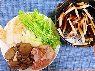 鍋の季節　秋田名物『きりたんぽ鍋』のスープの作り方