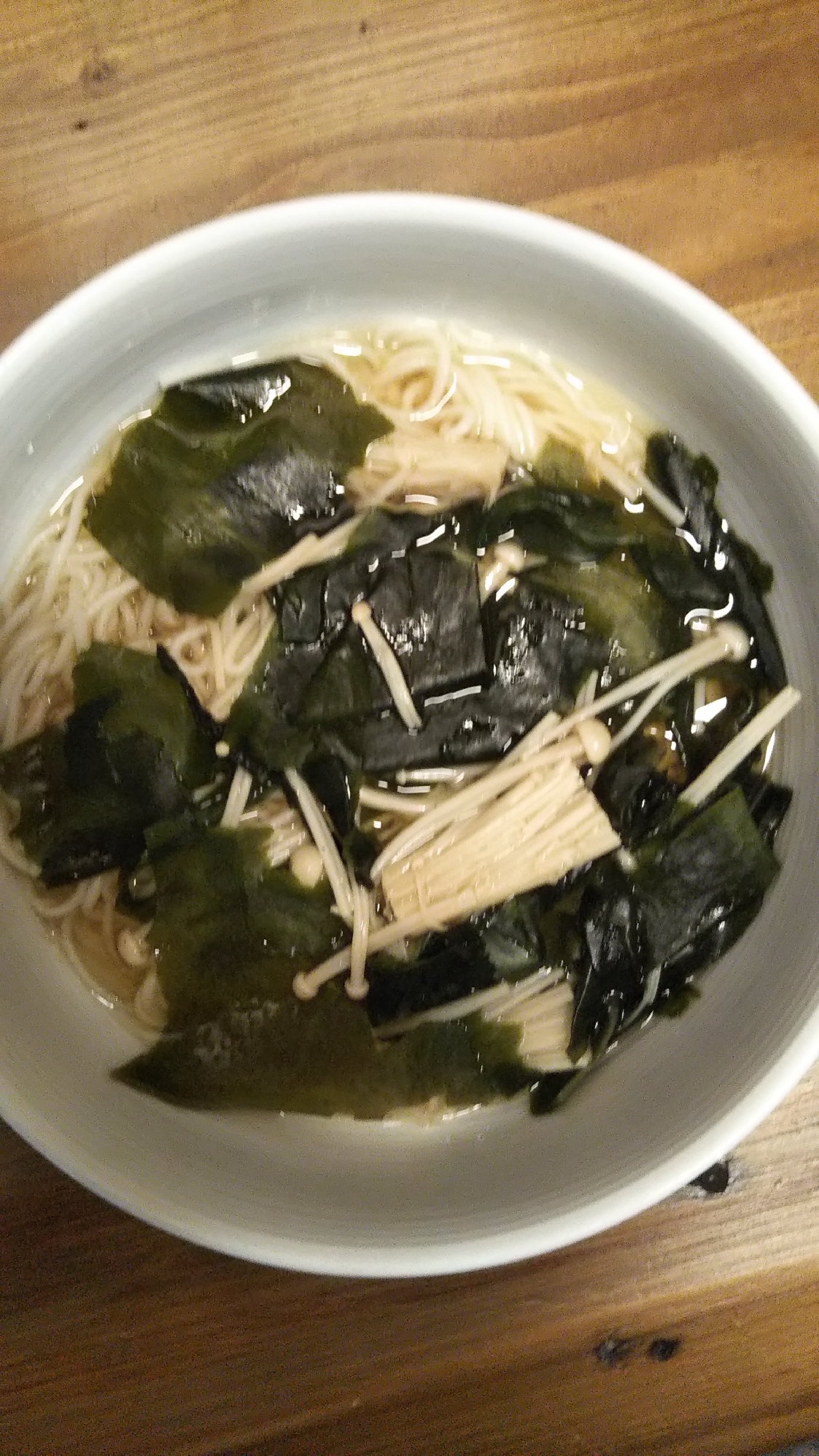 ウーメンのシンプル温麺