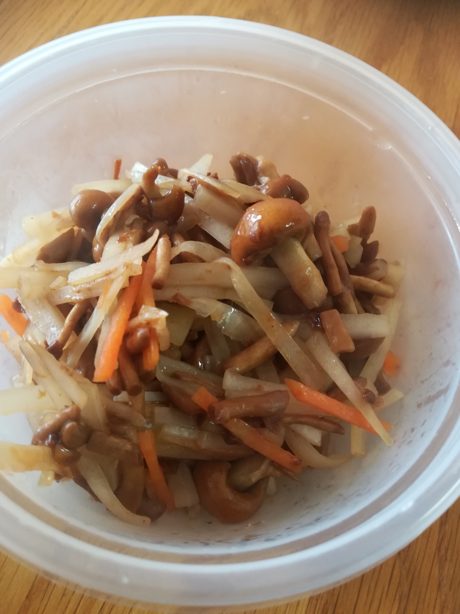 大根の皮とにんじんとなめこの炒め煮 レシピ 作り方 By Momiji Mama 楽天レシピ 大根の皮とにんじんとなめこの炒め煮 レシピ 作り方 By Momiji Mama 楽天レシピ