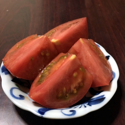 トマトの冷蔵保存方法〜キッチンペーパー〜