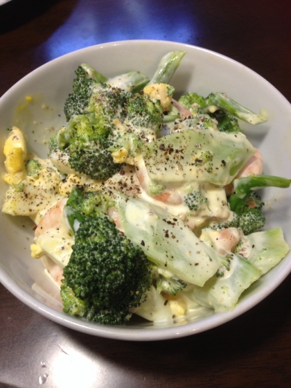 デパ地下惣菜屋風 半熟玉子の海老ブロッコリーサラダ レシピ 作り方 By Nyapikox 楽天レシピ デパ地下惣菜屋風 半熟玉子の海老ブロッコリーサラダ レシピ 作り方 By Nyapikox 楽天レシピ