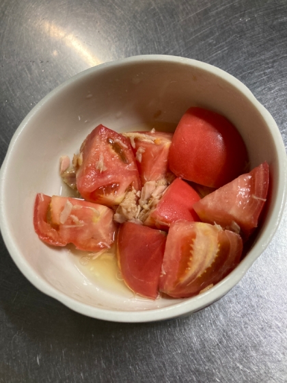 超簡単！夏のトマトとツナのマリネ