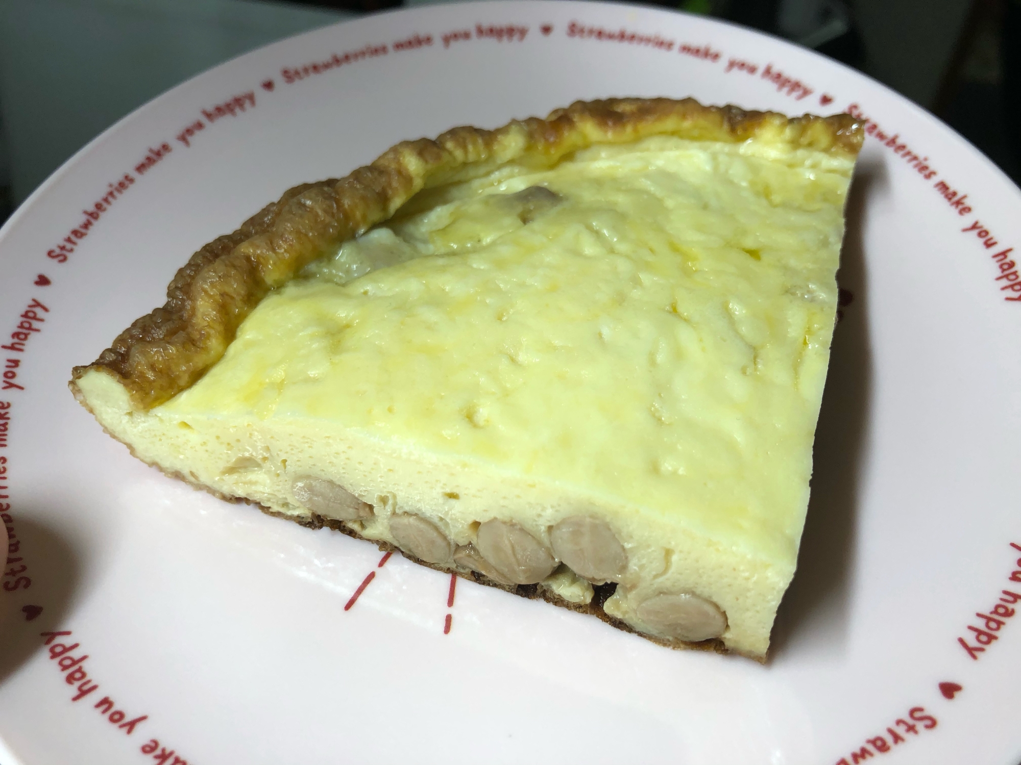 チーズ納豆オムレツケーキ