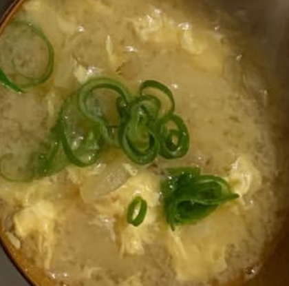 茄子と卵のお味噌汁