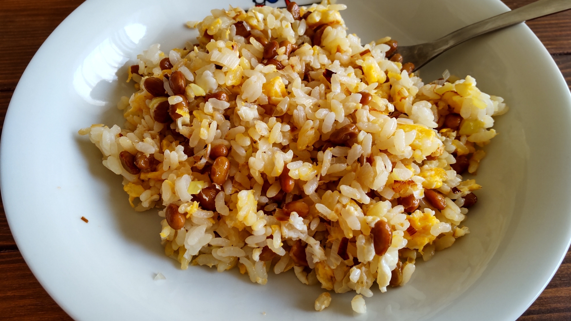 ささっと納豆チャーハン