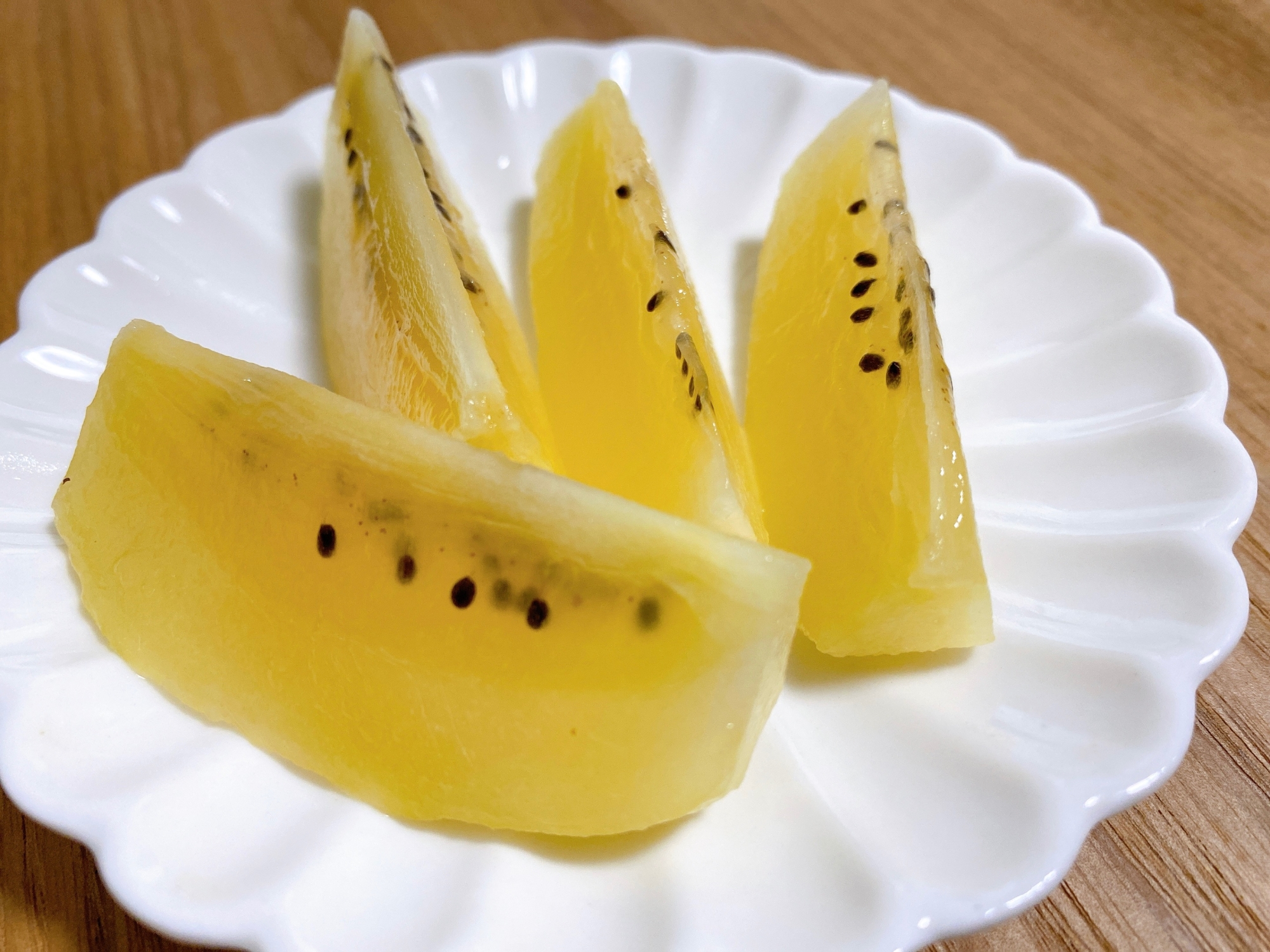甘さが均等!キウイの切り方✿