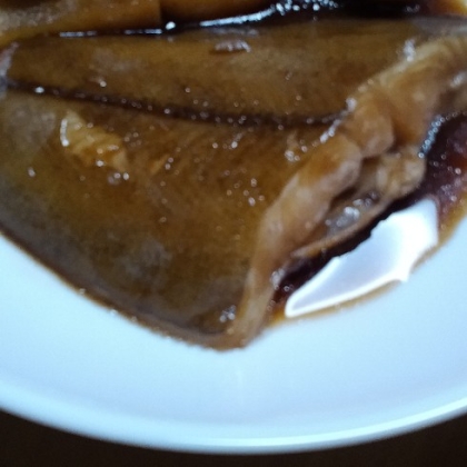 フライパンで簡単♡ほっこり和食♡黒カレイの煮付け