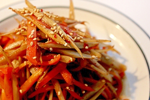 おかずの定番★ 簡単!きんぴらごぼう