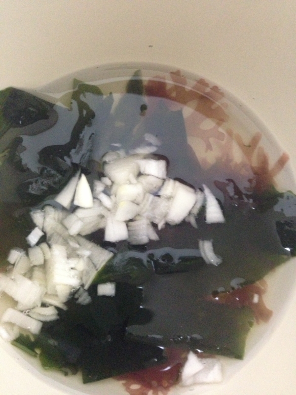 海藻と生姜のホットスープ★