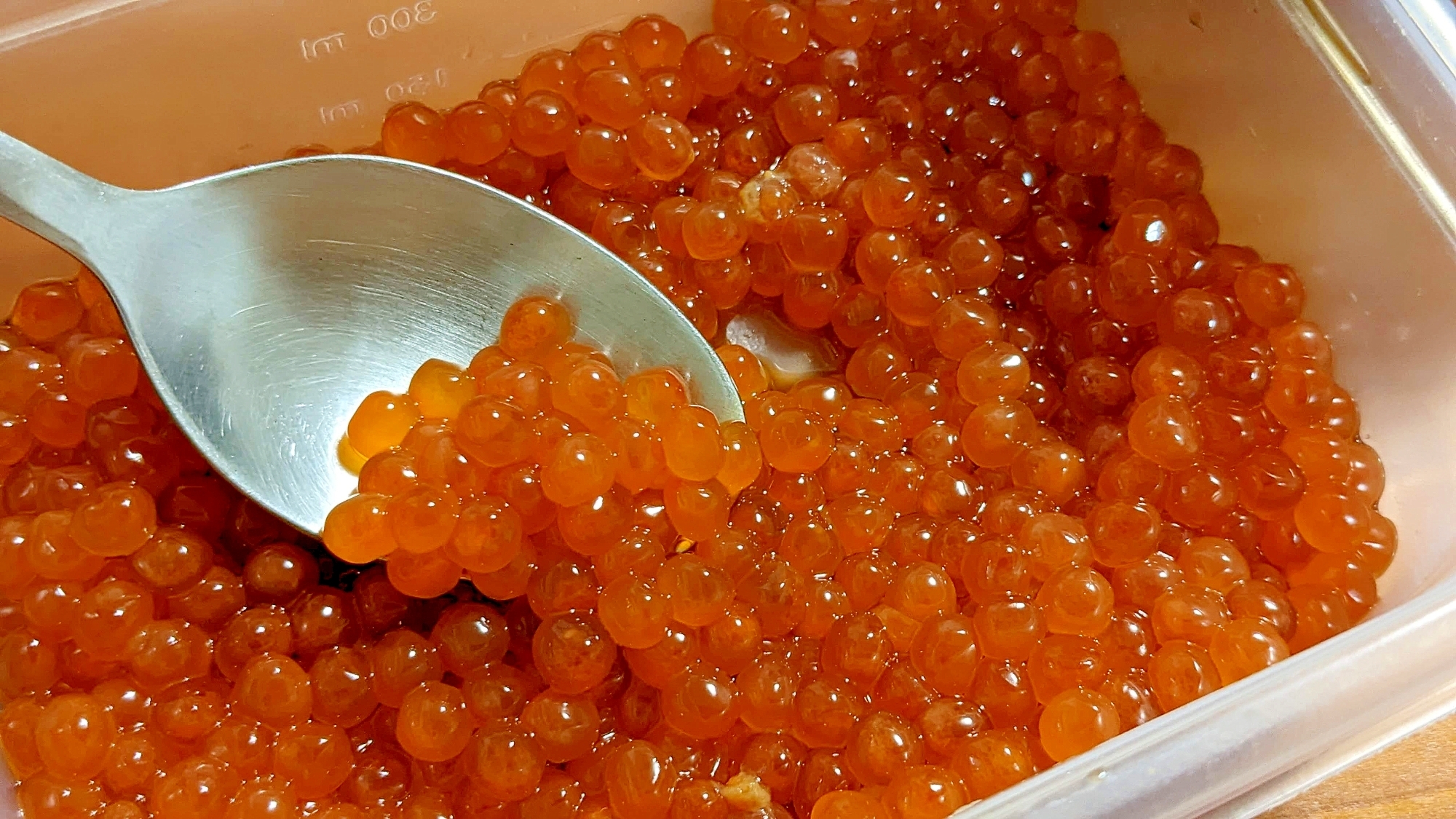 筋子から作る!いくらの醤油漬け