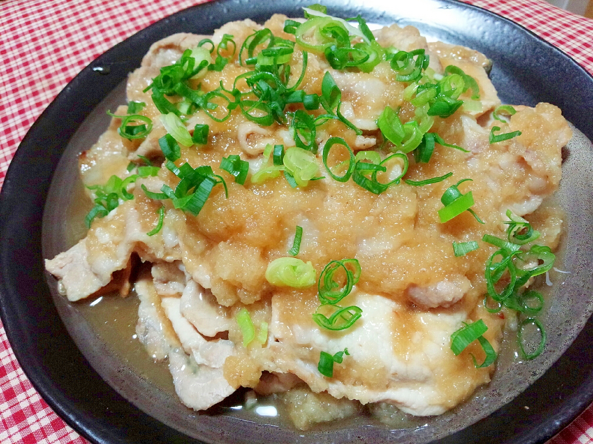 ホントに簡単!豚肉のおろし和え