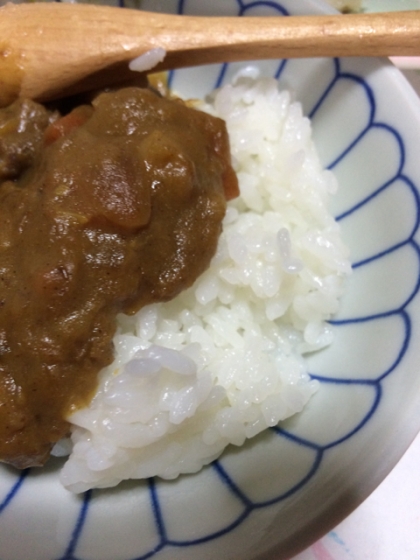 生クリームたっぷりカレー(❁・∀・❁)