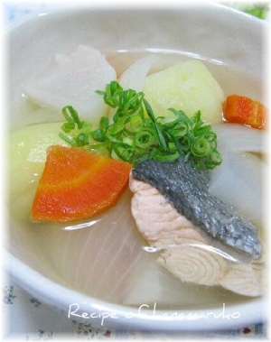 魚菜のうまみたっぷり!あったか三平汁