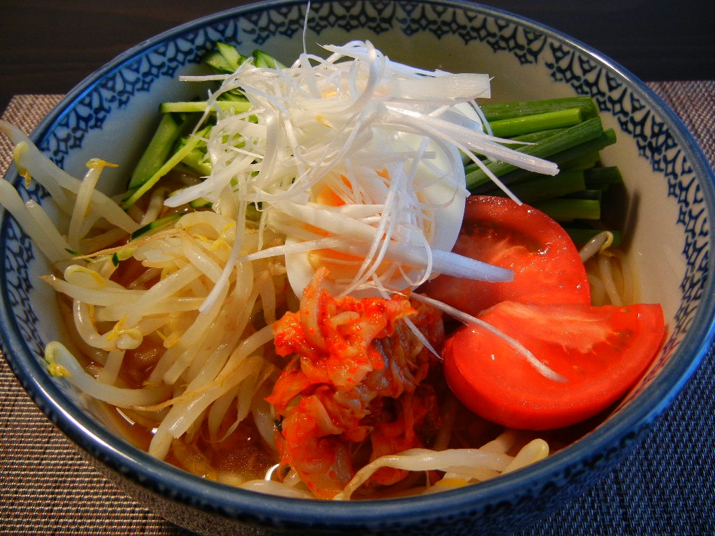 レモン風味の冷麺