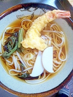 海老天うどん