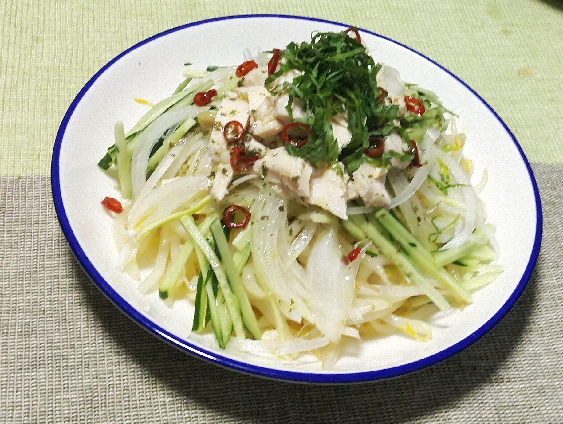 エスニック冷やし麺♡