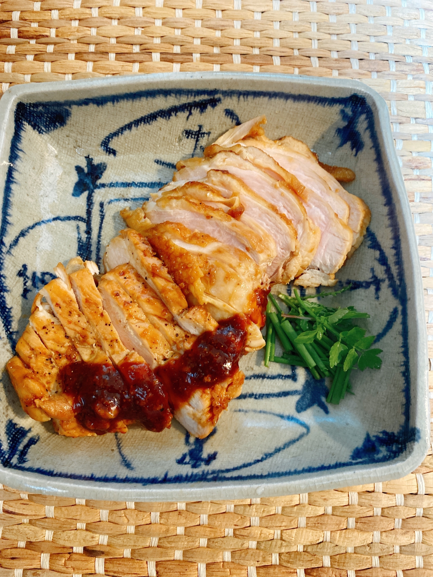 鶏の味噌チャーシュー風