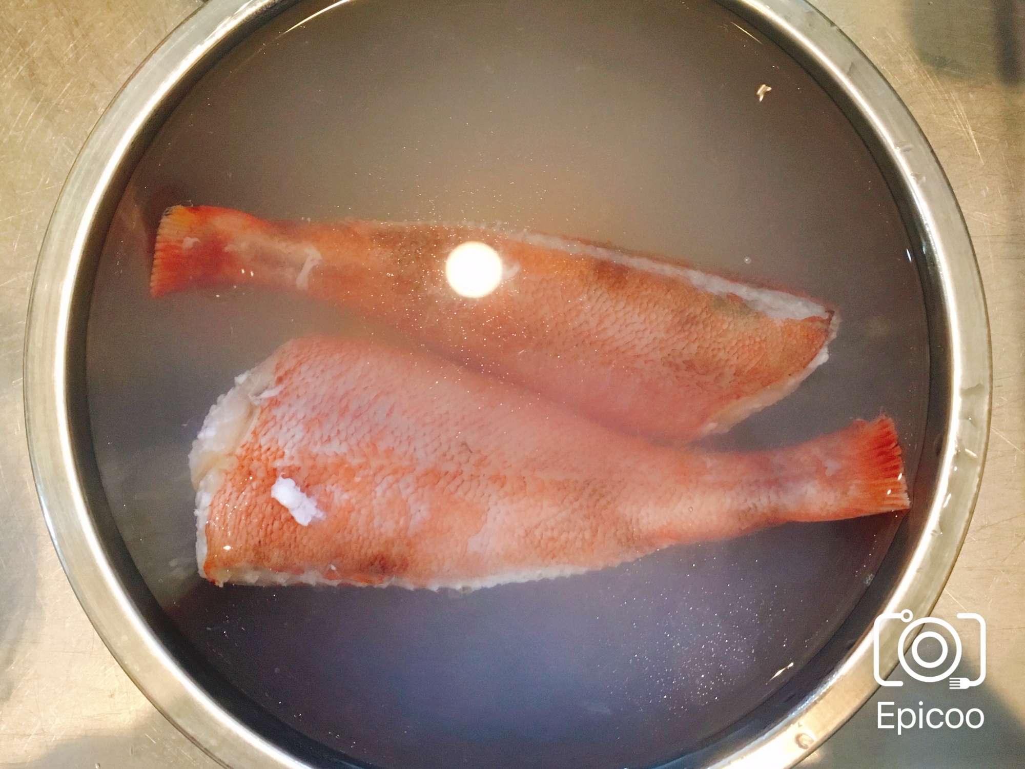 初心者さんも簡単 赤魚の霜降り 下処理 レシピ 作り方 By 新米幸せママ 楽天レシピ