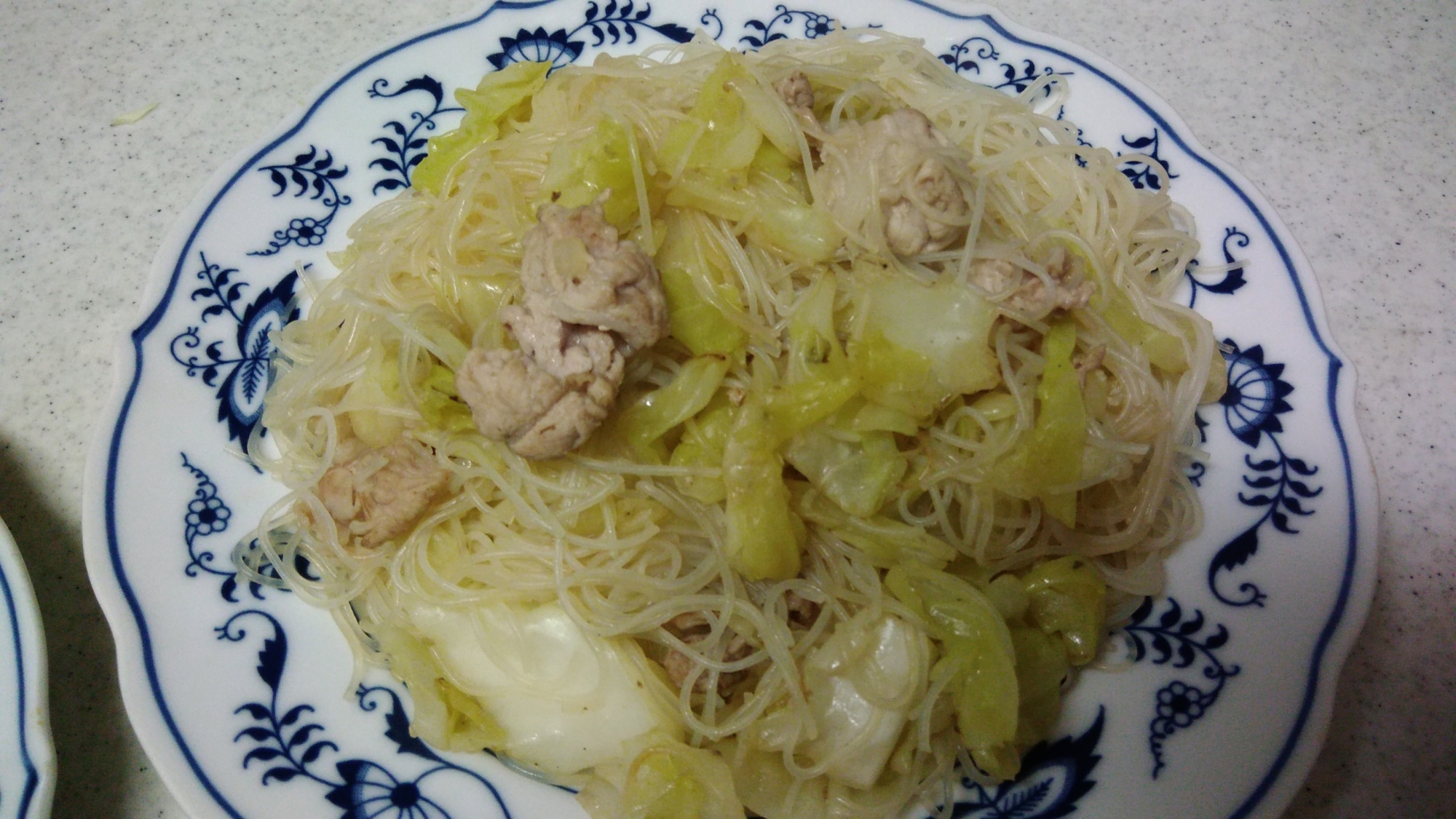 豚とキャベツの和風焼きビーフン