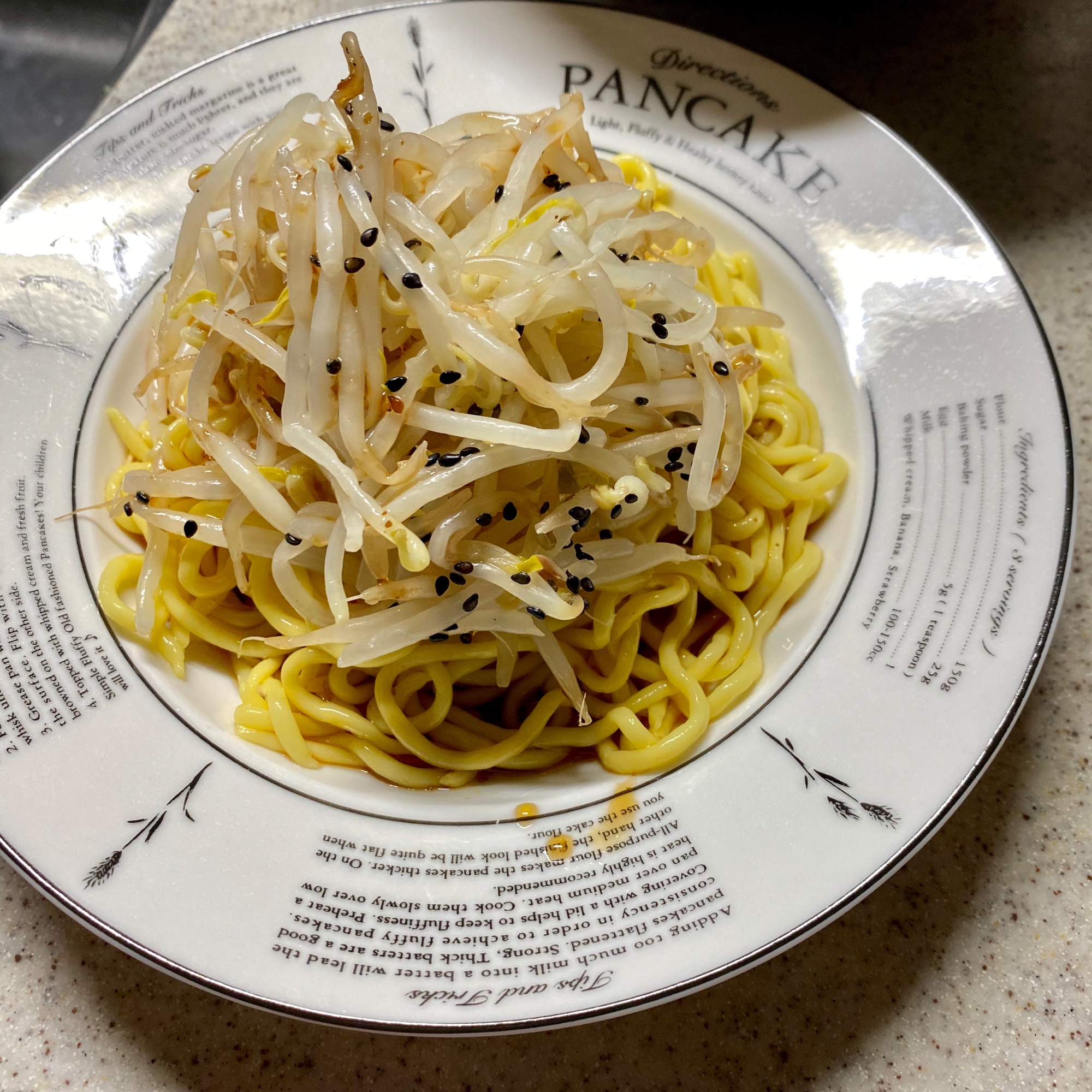 こんにゃく麺の冷やし中華風~カロリーが超絶少ないよ