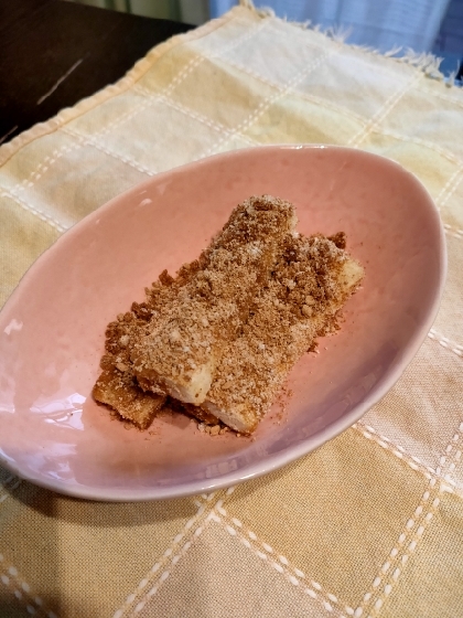 高野豆腐できなこ味のかりんとう風