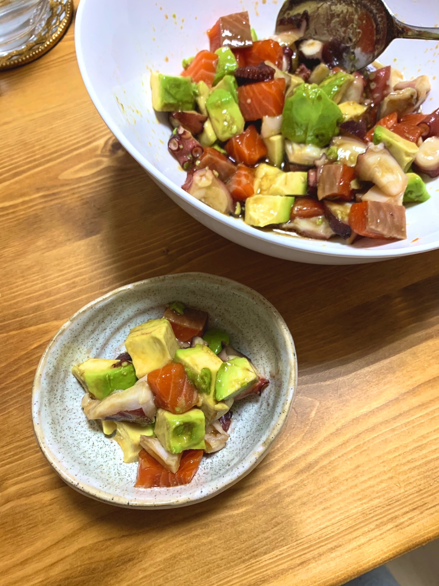 ご飯、晩酌が進む！おつまみポキ