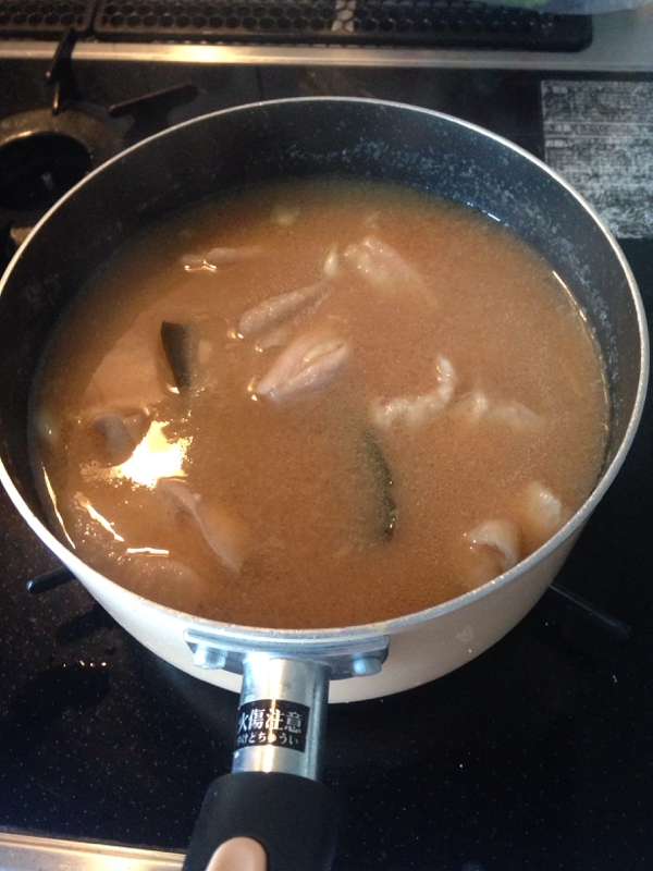 濃厚みそ鍋☆スープ 味噌味