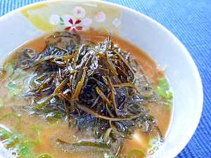 クロメの味噌汁 レシピ 作り方 By ぽんぽんぷー 楽天レシピ