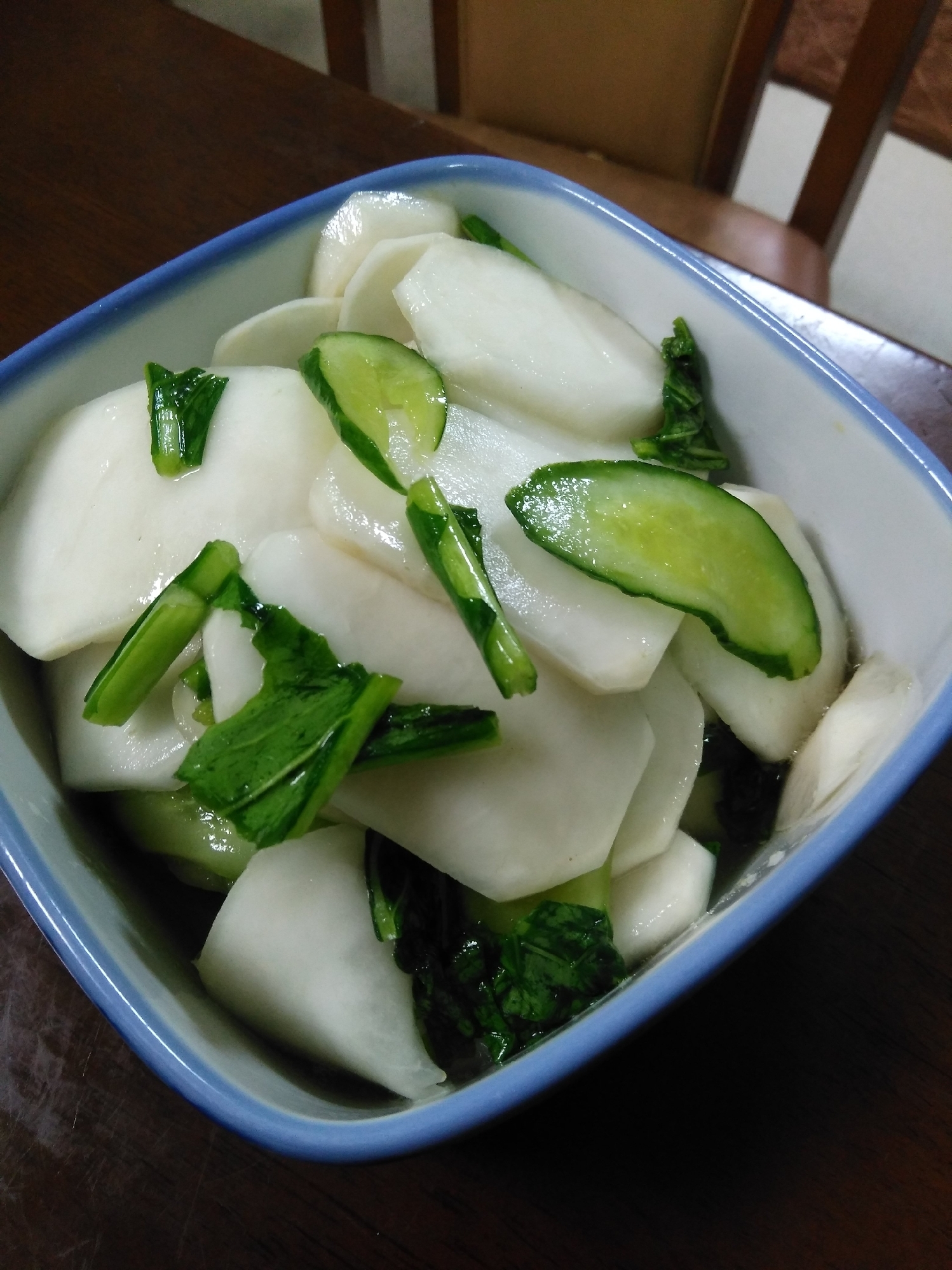 作り置き料理:野菜/ばあばのカブの漬物