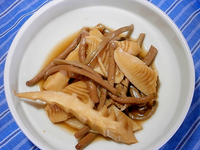 たけのこ・ぜんまいの煮物