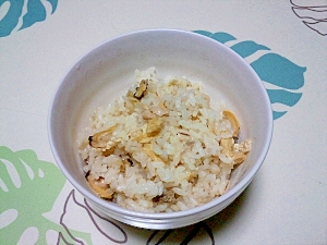 生姜と白だしで炊いた あさりご飯 レシピ 作り方 By Aoi 楽天レシピ