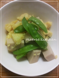さつま芋と高野豆腐の煮物